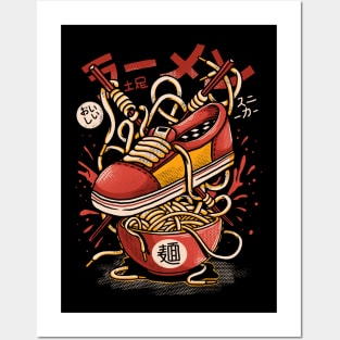 ramen sneaker Posters and Art